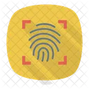 Fingerprint Scan Icon