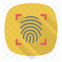 Fingerprint Scan  Icon