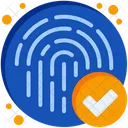 Fingerprint Scan Fingerprint Biometric Icon