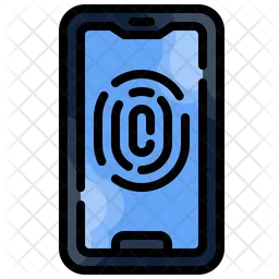 Fingerprint Scan  Icon