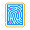 Fingerprint Scan Authentication Icon