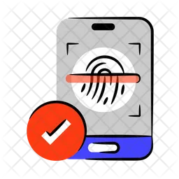 Fingerprint Scan  Icon