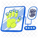 Fingerprint Scan  Icon