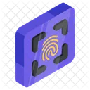 Fingerprint Scan Thumbprint Scan Fingerprint Focus Icon