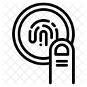 Fingerprint scan  Icon