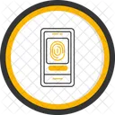 Fingerprint Scanner Anti Theft Biometric Icon