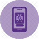 Fingerprint Scanner Anti Theft Biometric Icon