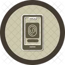 Fingerprint Scanner Anti Theft Biometric Icon