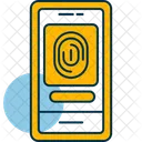 Fingerprint Scanner Anti Theft Biometric Icon