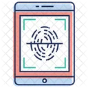 Fingerprint Scanner Fingerprint Reader Identity Scanner Icon