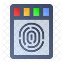 Fingerprint Scanner Sensor Icon