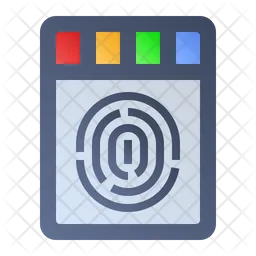 Fingerprint scanner  Icon