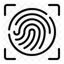 Fingerprint Scanner  Icon