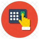 Fingerprint Scanning Fingerprint Verification Biometric Attendance Icon