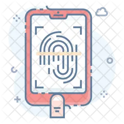 Fingerprint Scanning  Icon