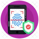 Fingerprint Scanning Fingerprint Reader Biometric Icon