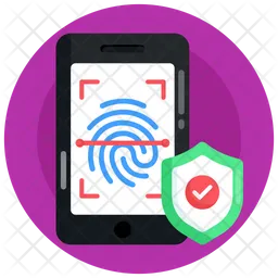 Fingerprint Scanning  Icon