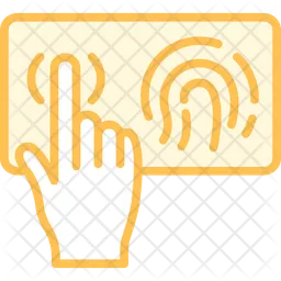 Fingerprint screen  Icon