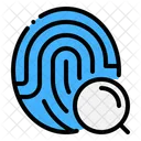 Fingerprint search  Icon
