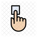 Fingerprint Biometric Security Icon