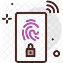 Fingerprint Security Icon