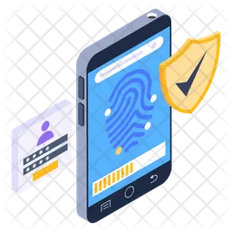 Fingerprint Security  Icon