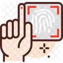 Fingerprint Test Fingerprint Biometric Icon