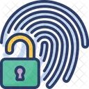 Biometric Scanner Secure Icon