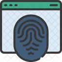 Fingerprints Birmetrics Lock Icon
