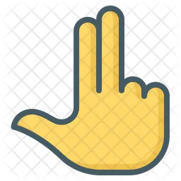 Fingers Emoji Icon