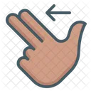 Fingers Gesture Hand Icon