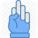Fingers Hand Gesture Icon
