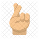 Fingers crossed  Icon