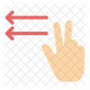 Fingers Lefts  Icon