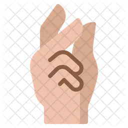 Fingerschnippen  Symbol