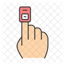Fingertip Pulse Oximeter  Icon