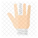 Fingerverband  Symbol