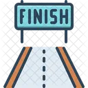 Finish Finish Arch End Icon