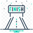 Finish Finish Arch End Icon