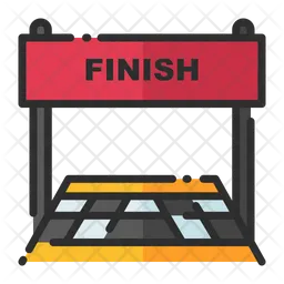 Finish Line  Icon