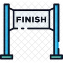 Finish Line Running Finish Line Running Icon