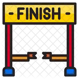 Finish Line  Icon