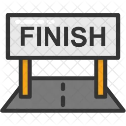 Finish Line  Icon