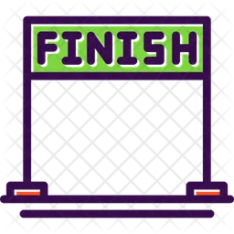 Finish Line  Icon