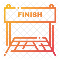 Finish Line  Icon