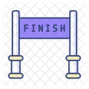 Finish Line Finish Winner Icon