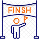 Finish Line  Icon