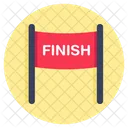 Finishline Endline Race End Icon