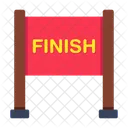 Finishline Endline Race End Icon