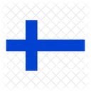 핀란드 국기 국가 아이콘
